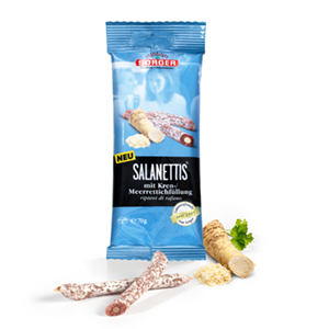 Salanettis® mit Kren­-/Meerrettich­füllung 70 g